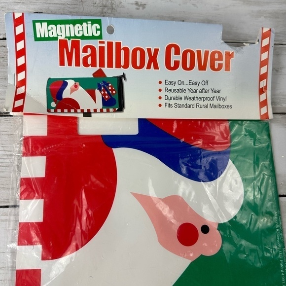 CHRISTMAS MAILBOX COVER SANTA NEW IN PACKAGE - Picture 2 of 5